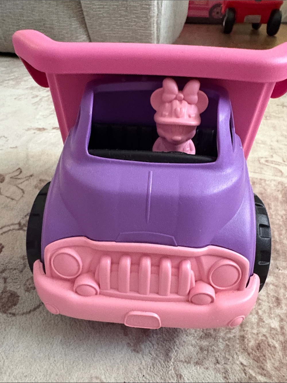 Minnie-Themed Dump Truck Toy
